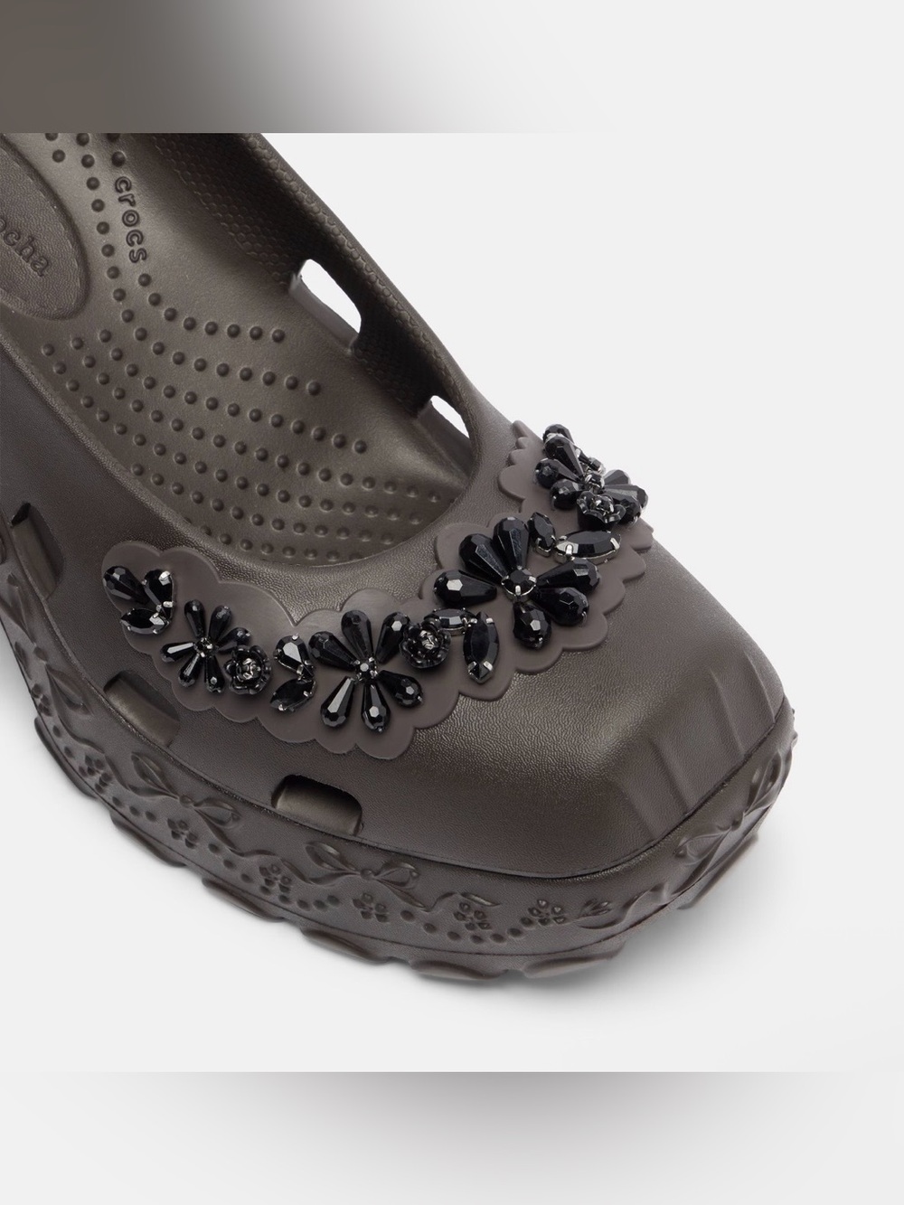 Simone Rocha x Crocs Ballerina Platform Espresso - Picture 5 of 9